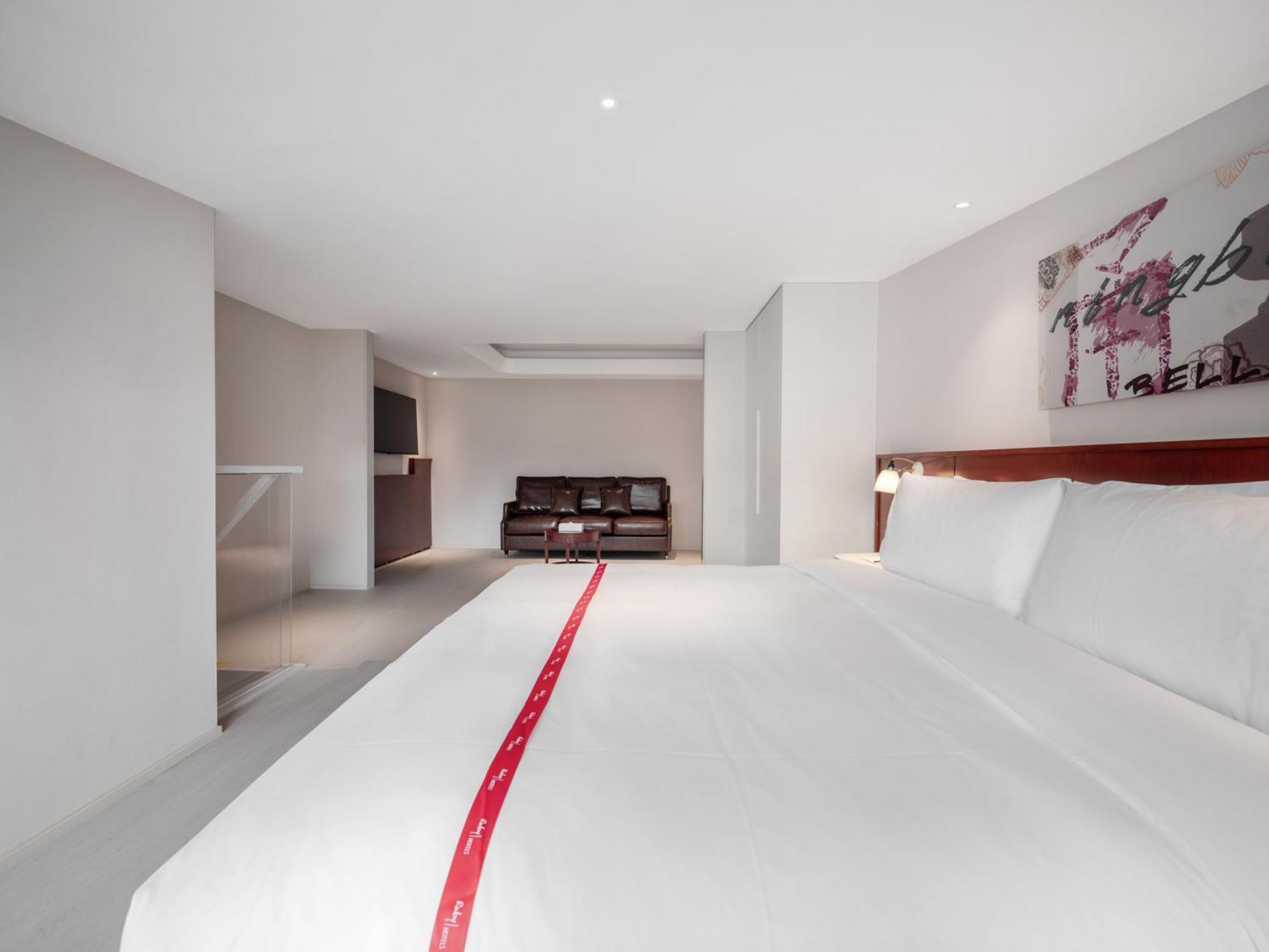 Ruby Bella Hotel Ningbo Old Bund Exterior foto