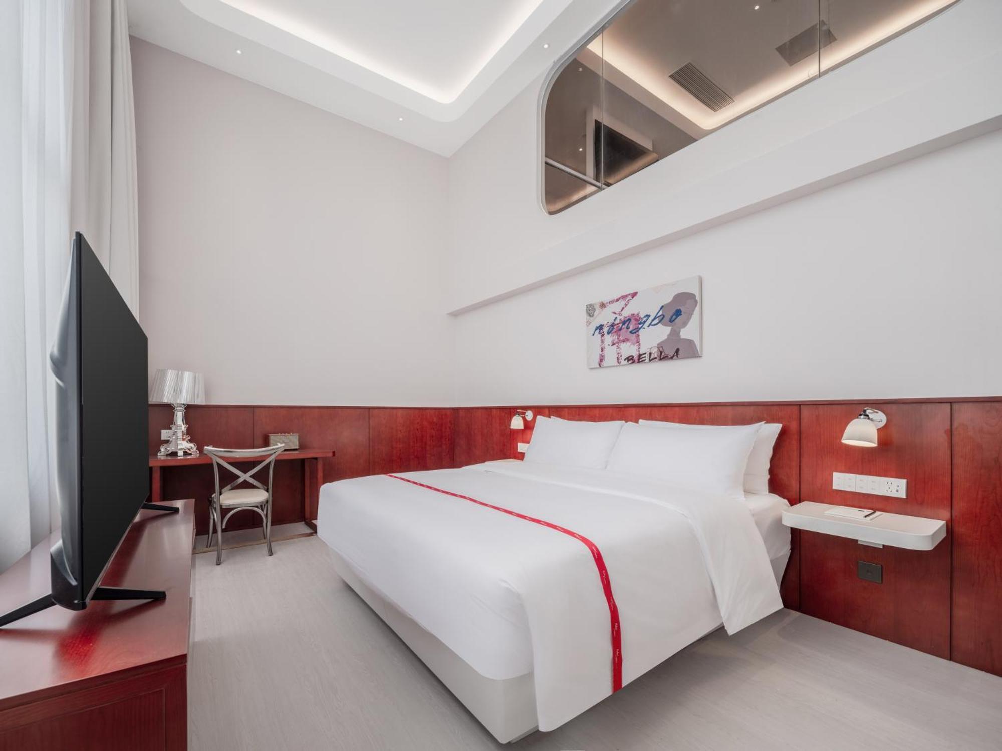 Ruby Bella Hotel Ningbo Old Bund Exterior foto