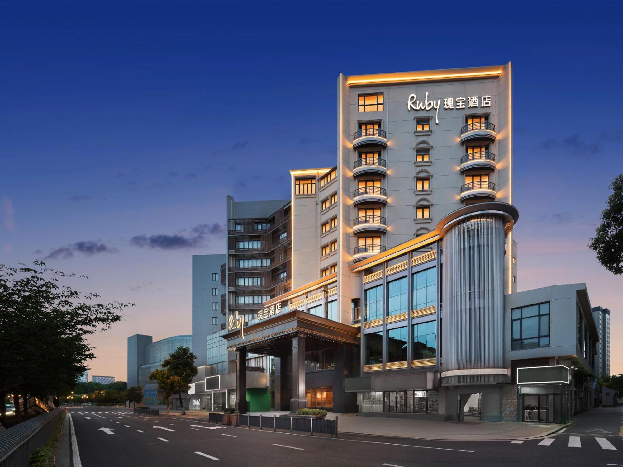 Ruby Bella Hotel Ningbo Old Bund Exterior foto